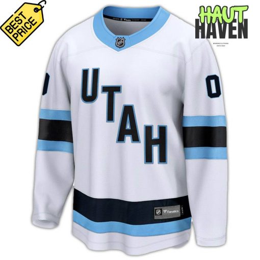 Utah Hockey Club White Breakaway Personalized Hockey Jersey