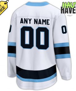 Utah Hockey Club White Breakaway Personalized Hockey Jersey