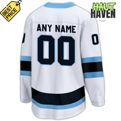 Utah Hockey Club White Breakaway Personalized Hockey Jersey