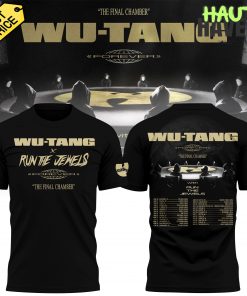 Wu-Tang Clan Final Tour “Run The Jewels” Black Shirt