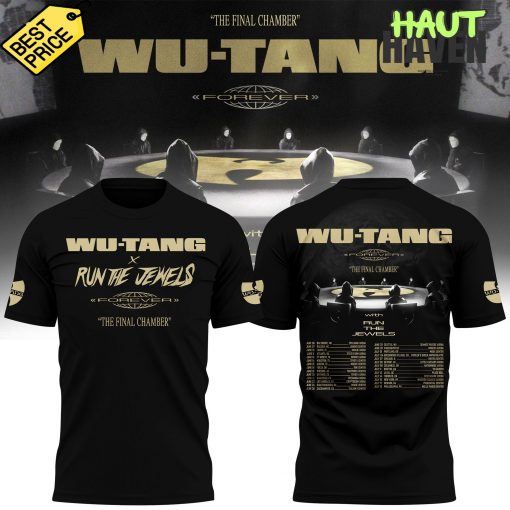 Wu-Tang Clan Final Tour “Run The Jewels” Black Shirt