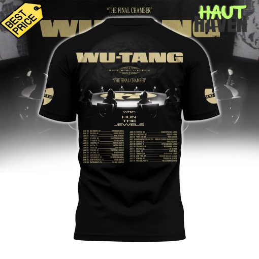 Wu-Tang Clan Final Tour “Run The Jewels” Black Shirt