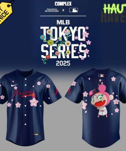 Atlanta Braves Takashi Murakami x MLB World Tour Tokyo Series Baseball Jersey