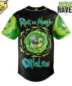 Baltimore Orioles MLB x Rick and Morty Special Baseball Jersey