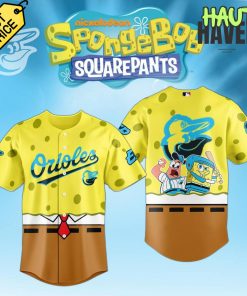 Baltimore Orioles x SpongeBob SquarePants Special New Baseball Jersey