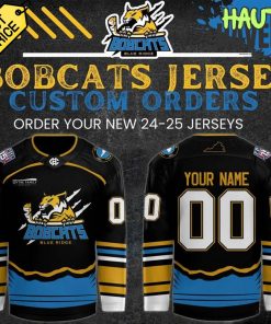 Blue Ridge Bobcats Special New 24-25 Black Jersey