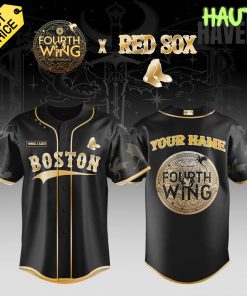 Boston Red Sox x Fourth Wing Special Baseball Jersey