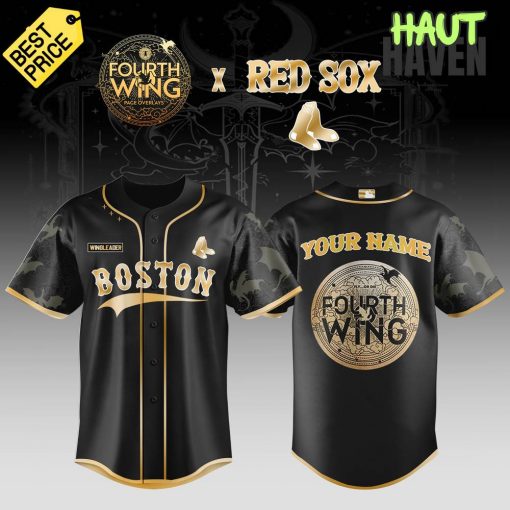 Boston Red Sox x Fourth Wing Special Baseball Jersey