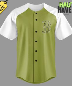 Boston Red Sox x Minecraft Movie Special Baseball Jersey