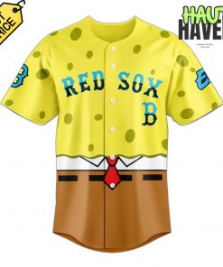 Boston Red Sox x SpongeBob SquarePants Special New Baseball Jersey