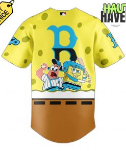 Boston Red Sox x SpongeBob SquarePants Special New Baseball Jersey