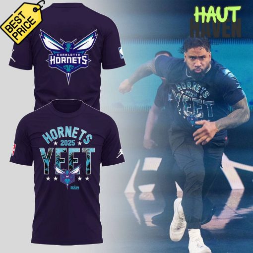 Charlotte Hornets x Y.E.E.T WWE Shirt