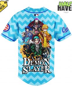 Chicago Cubs x Demon Slayer Special Blue Wave Jersey