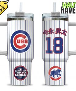 Chicago Cubs x MLB Tokyo Series 2025 Stanley Tumbler