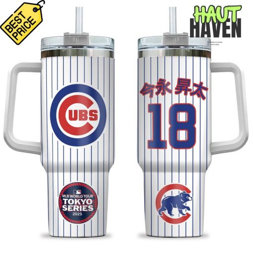 Chicago Cubs x MLB Tokyo Series 2025 Stanley Tumbler