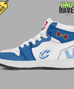 Cleveland Cavaliers Gallery Blue Blake Personalized Air Jordan 1 Sneaker