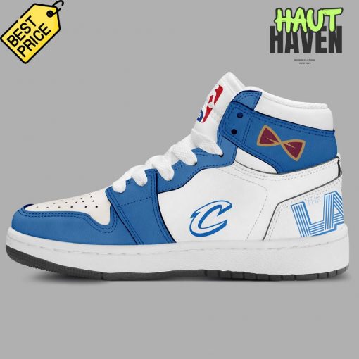 Cleveland Cavaliers Gallery Blue Blake Personalized Air Jordan 1 Sneaker