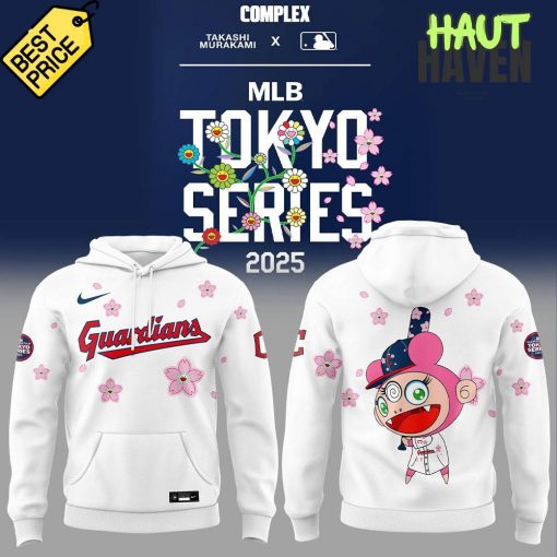 Cleveland Guardians Takashi Murakami x MLB World Tour Tokyo Series Special Hoodie