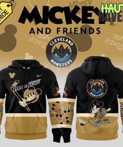 Cleveland Monsters Mickey & Friends Special Hoodie