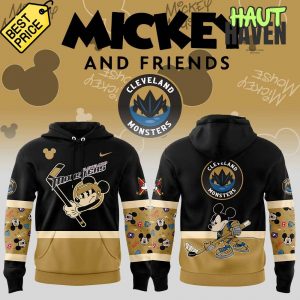 Cleveland Monsters Mickey & Friends Special Hoodie