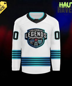 Celebrate Hockey History with the Columbus River Dragons Legends Night Team Morrow White Jersey