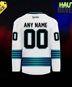 Celebrate Hockey History with the Columbus River Dragons Legends Night Team Morrow White Jersey