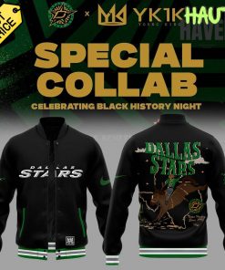 Dallas Stars Black History Night Special Collab Jacket