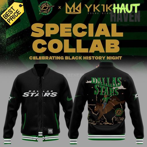 Dallas Stars Black History Night Special Collab Jacket