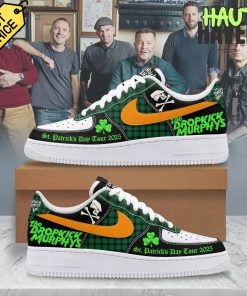 Celebrate the Celtic Punk Spirit with the Dropkick Murphys St. Patrick's Day Tour 2025 Air Force 1 Sneaker