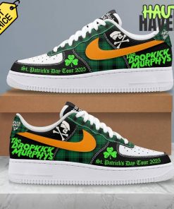 Dropkick Murphys St. Patrick’s Day Tour 2025 Air Force 1 Sneaker