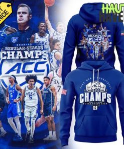 Duke Blue Devils Basketball 2025 ACC Regular Season Champions Hoodie