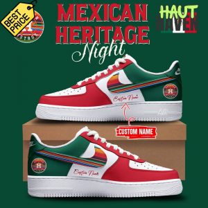 Step Out in Culture and Pride: San Francisco Giants x Mexican Heritage Night Personalized Air Force 1 Sneaker