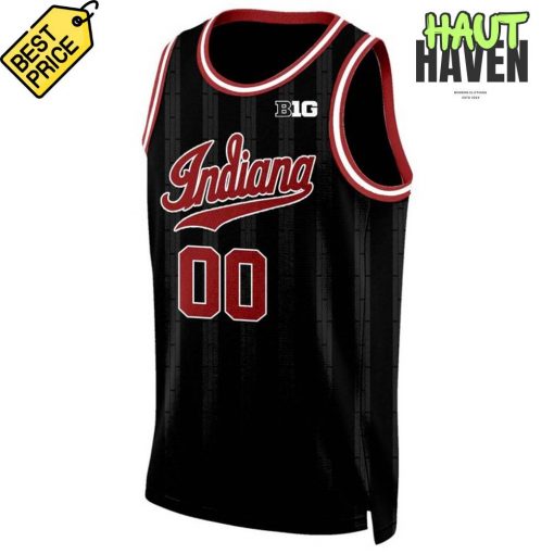 Indiana Hoosiers Basketball Special Black Uniform Jersey