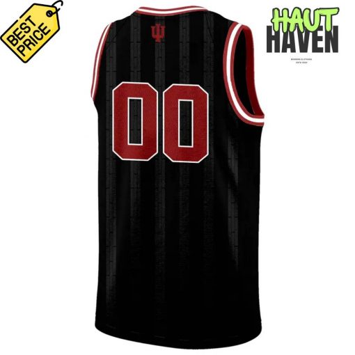 Indiana Hoosiers Basketball Special Black Uniform Jersey