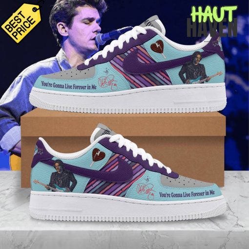 John Mayer You’re Gonna Live Forever In Me Air Force 1 Sneaker