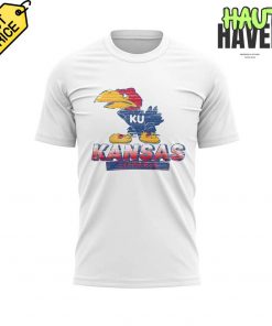 Kansas Jayhawks Basketball Legend RCJH Scot Pollard Special White Shirt