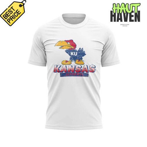 Kansas Jayhawks Basketball Legend RCJH Scot Pollard Special White Shirt