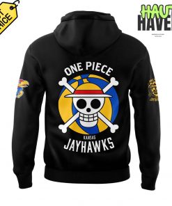 Kansas Jayhawks One Piece Game Night Collab Special Black Hoodie