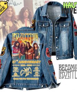 Led Zeppelin 57th Anniversary Denim Jacket