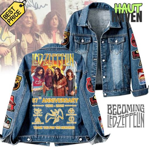 Led Zeppelin 57th Anniversary Denim Jacket