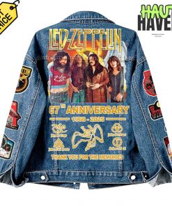 Led Zeppelin 57th Anniversary Denim Jacket