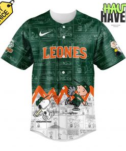 Leones de Yucatán 75 Aniversario de Peanuts Baseball Jersey