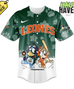 Leones de Yucatán Bluey and Bingo Baseball Jersey