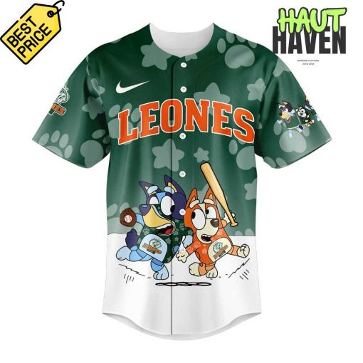 Leones de Yucatán Bluey and Bingo Baseball Jersey