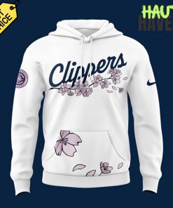 Los Angeles Clippers Japanese Heritage Night White Hoodie