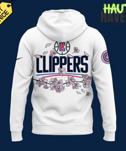 Los Angeles Clippers Japanese Heritage Night White Hoodie