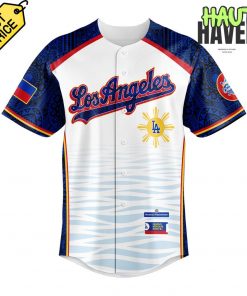 Los Angeles Dodgers Filipino Heritage Night 2025 Baseball Jersey