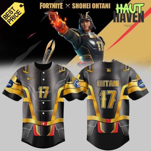 Los Angeles Dodgers Fortnite x Samurai Shohei Ohtani Special Jersey