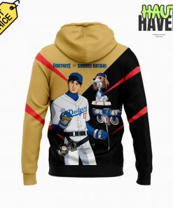 Los Angeles Dodgers Fortnite x Shohei Ohtani Special Hoodie