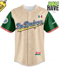 Los Angeles Dodgers Mexican Heritage Night Lucha Dodgers Special Baseball Jersey 2